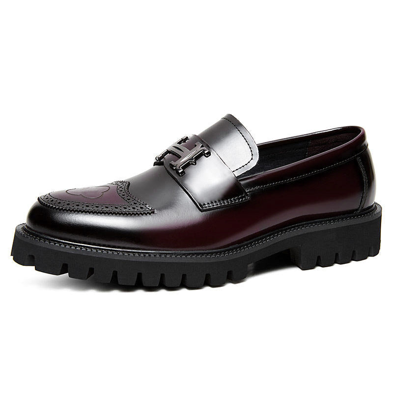 Matte Craft Leather Shoes