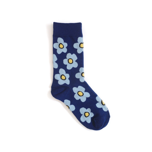 Cartoon Flower Socks