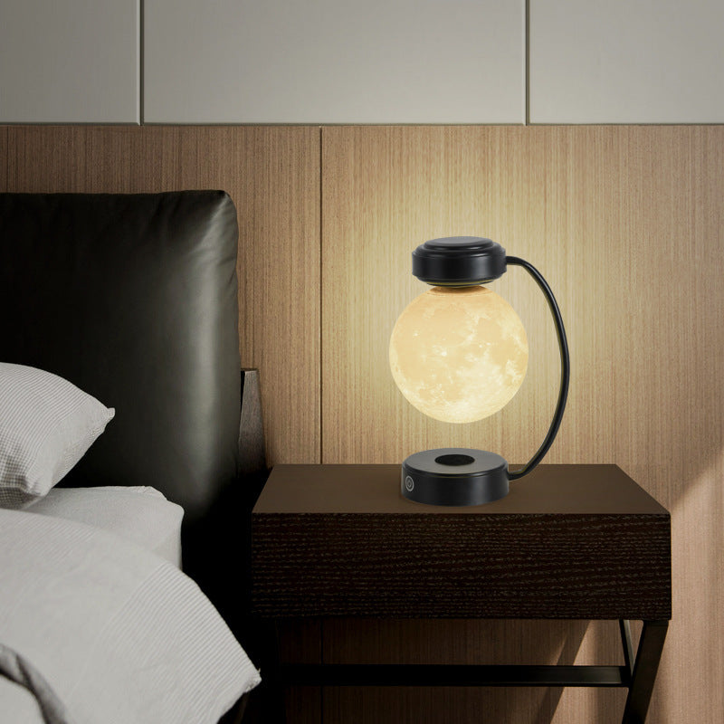 3D LED Magnetic Levitating Moon Night Light