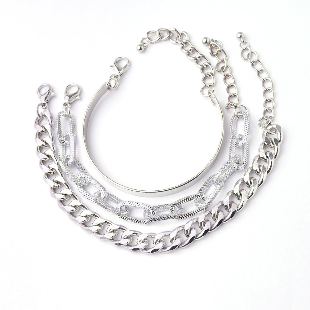 Gold & Silver Unisex Bracelet Sets
