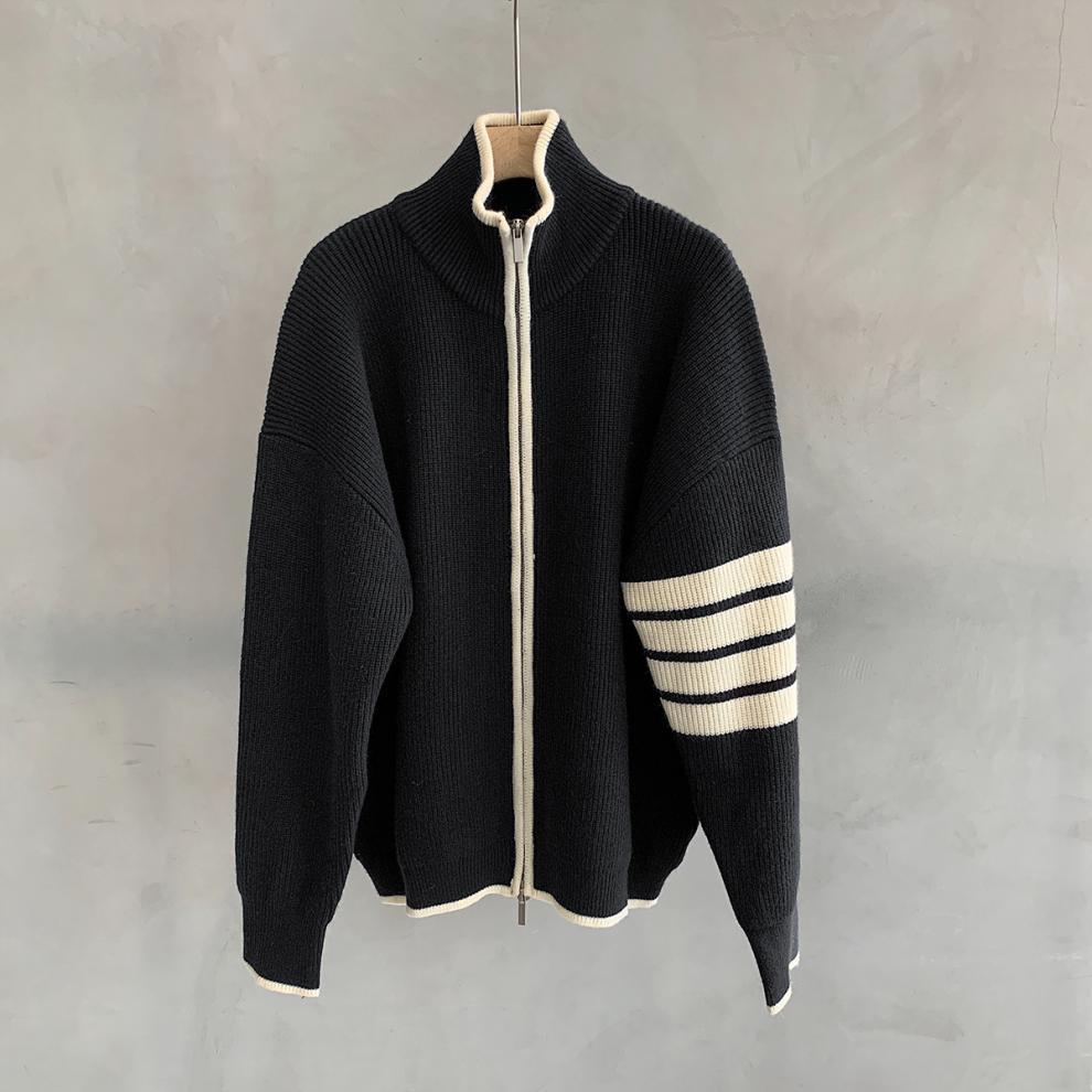 Cardigan Collar Sweater