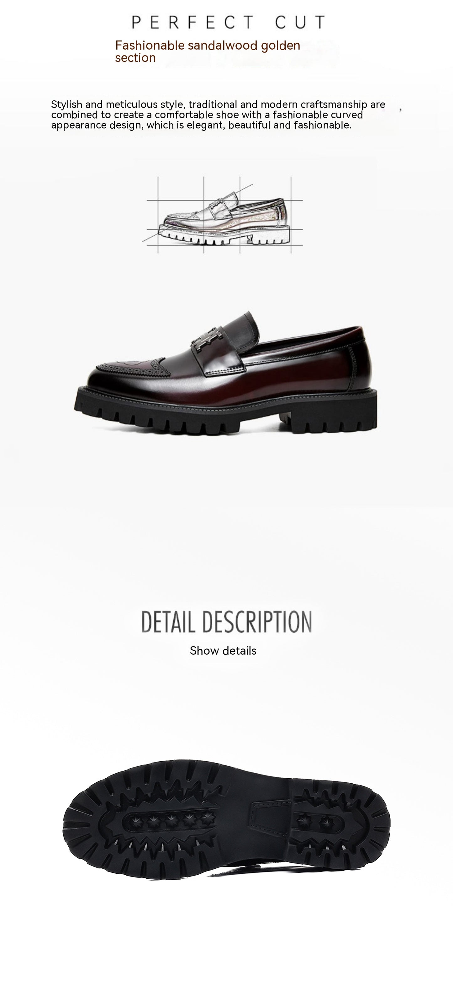 Matte Craft Leather Shoes