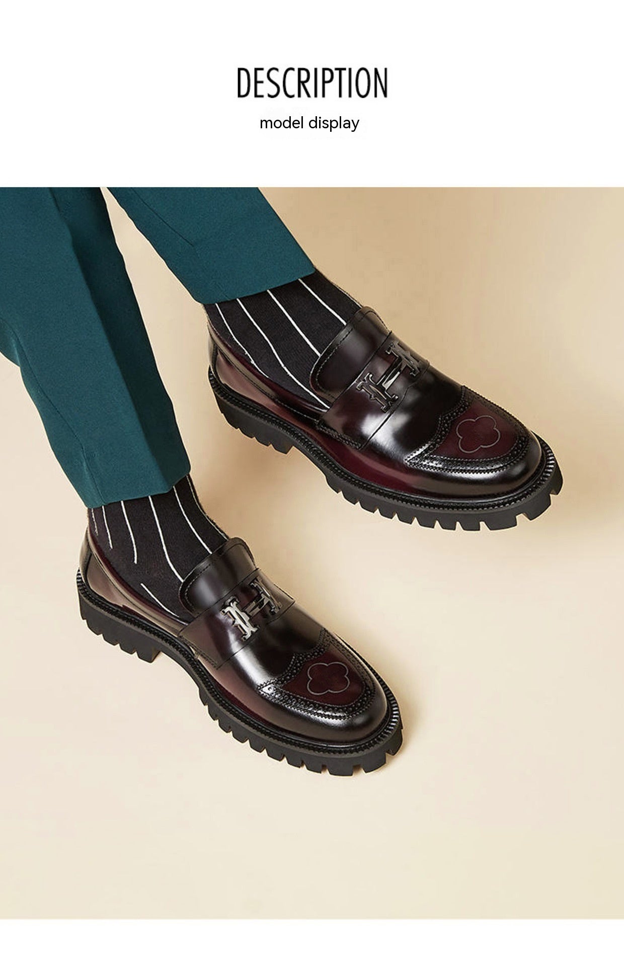 Matte Craft Leather Shoes