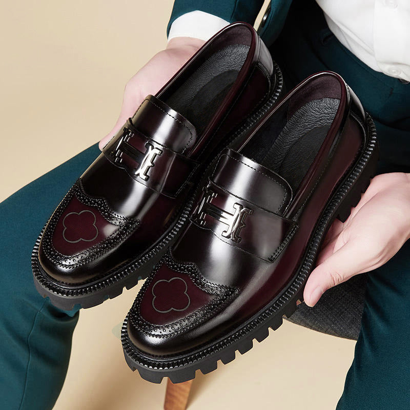 Matte Craft Leather Shoes
