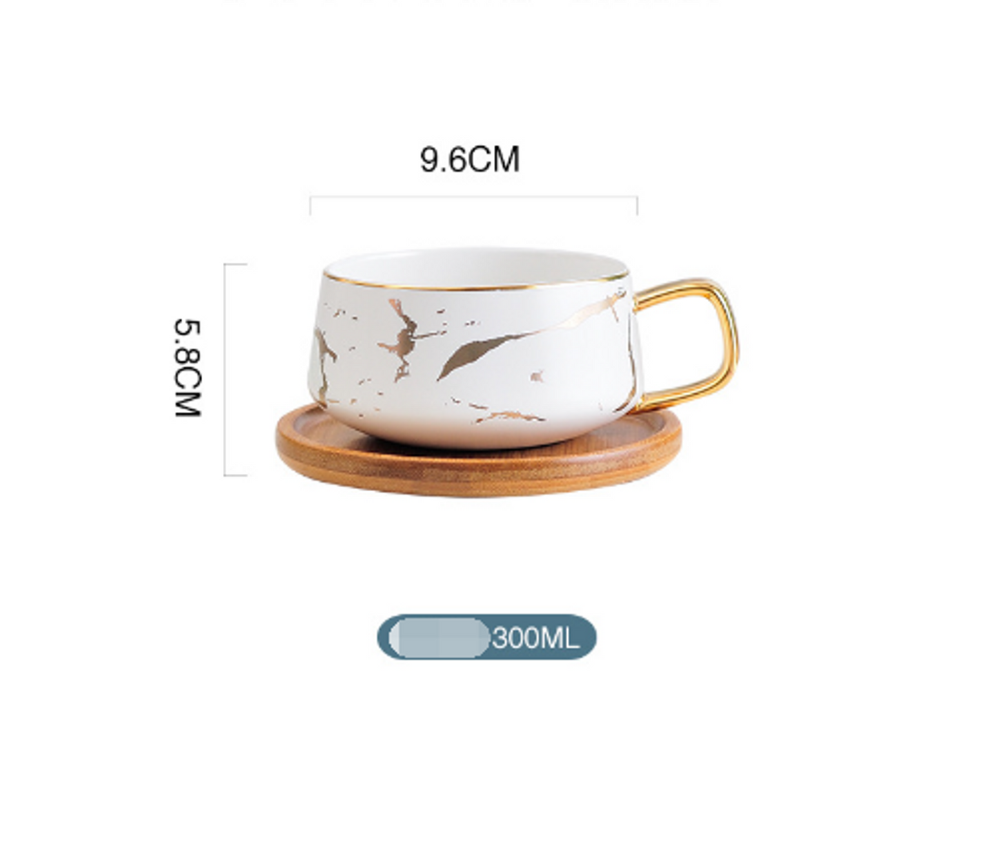 Marble Gold Coffee Mugs