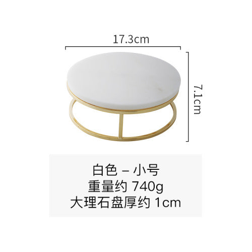 Luxury Marble Cake Tray