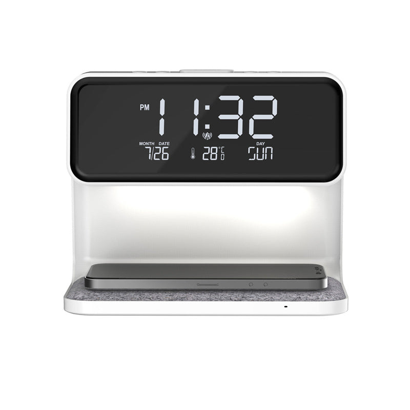 3 In 1 Bedside Wireless Lamp