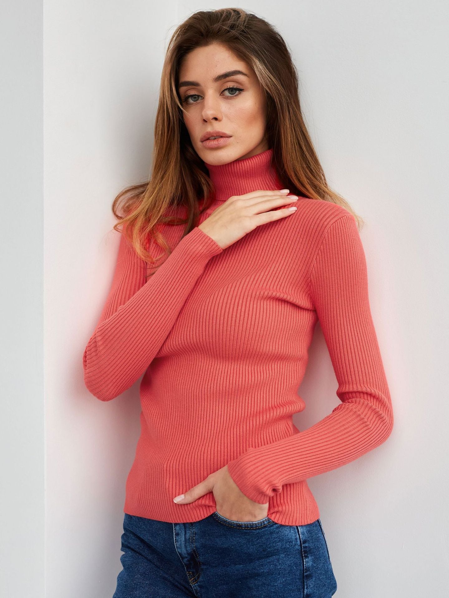 Turtleneck Pullover Sweater Shirts