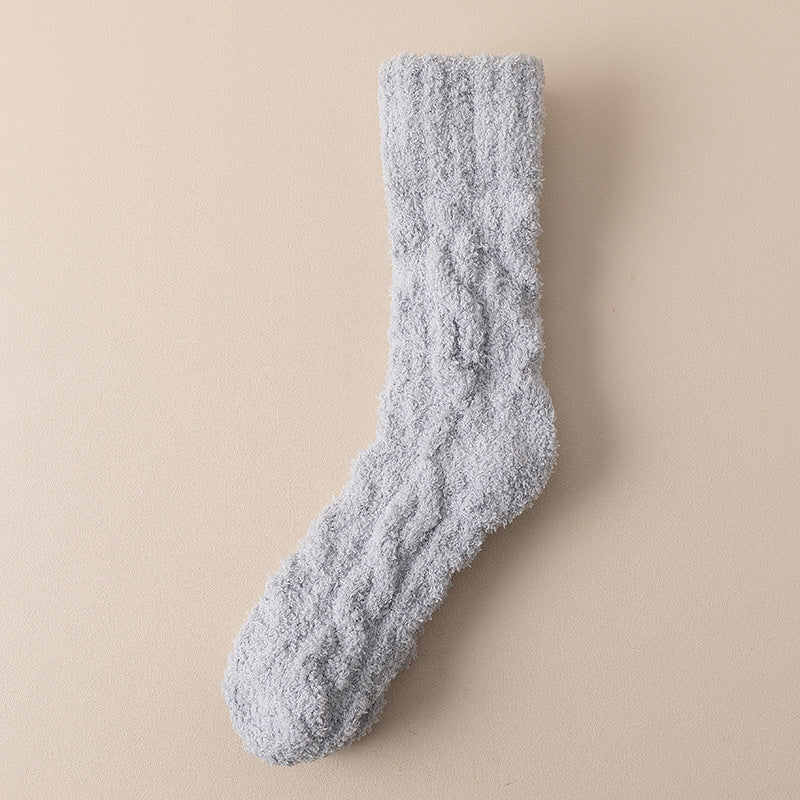 Winter Fuzzy Fleece Socks
