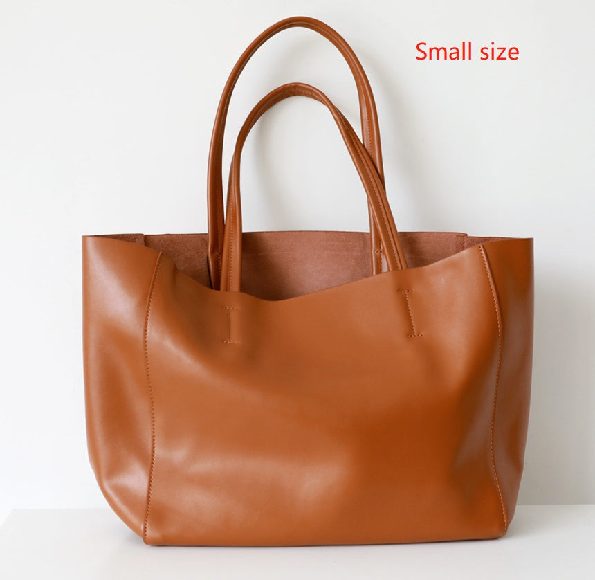 Cowhide Large Leather tote bag