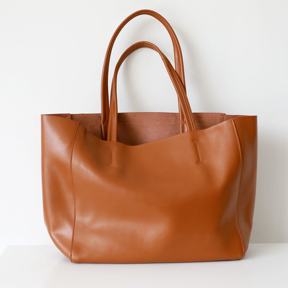 Cowhide Large Leather tote bag