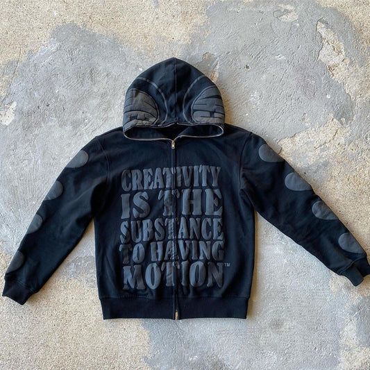 Meechy Club Zipup Hoodie