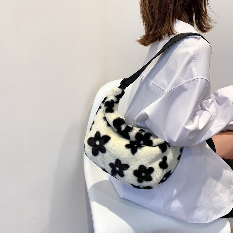 Plush Shoulder Bag