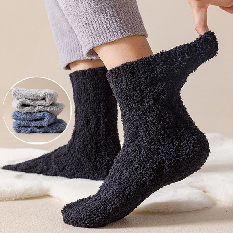 Winter Fuzzy Fleece Socks