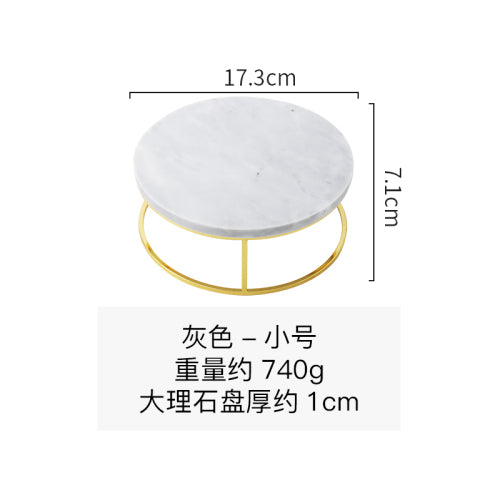 Luxury Marble Cake Tray