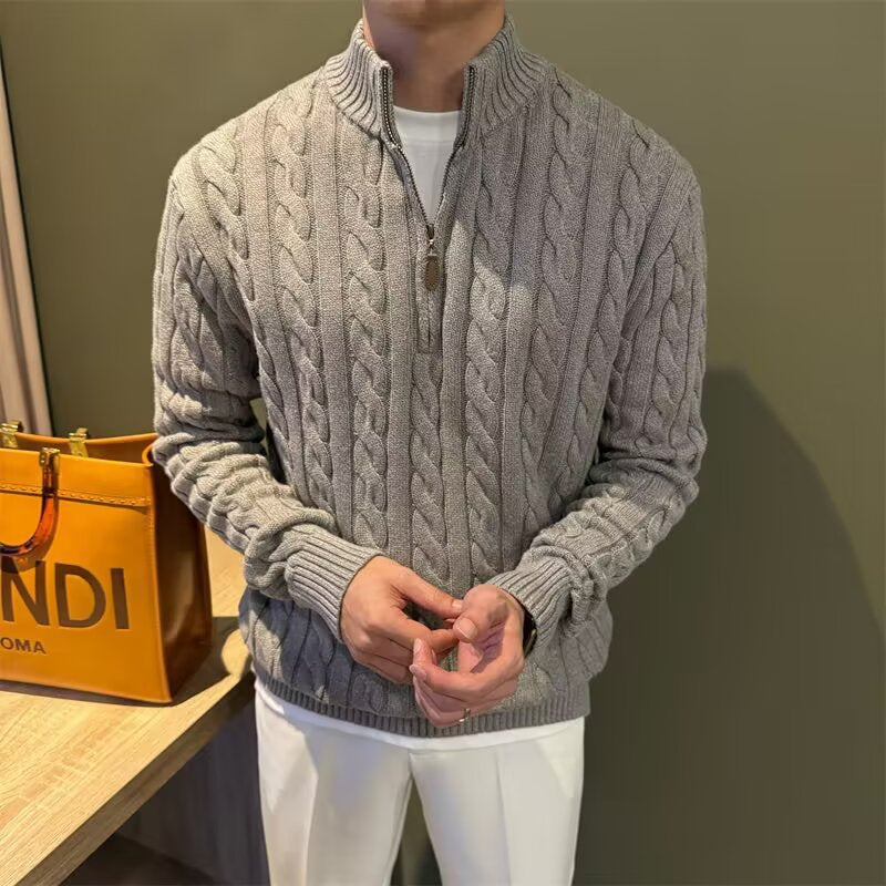 Men's Half-Zip Sweater