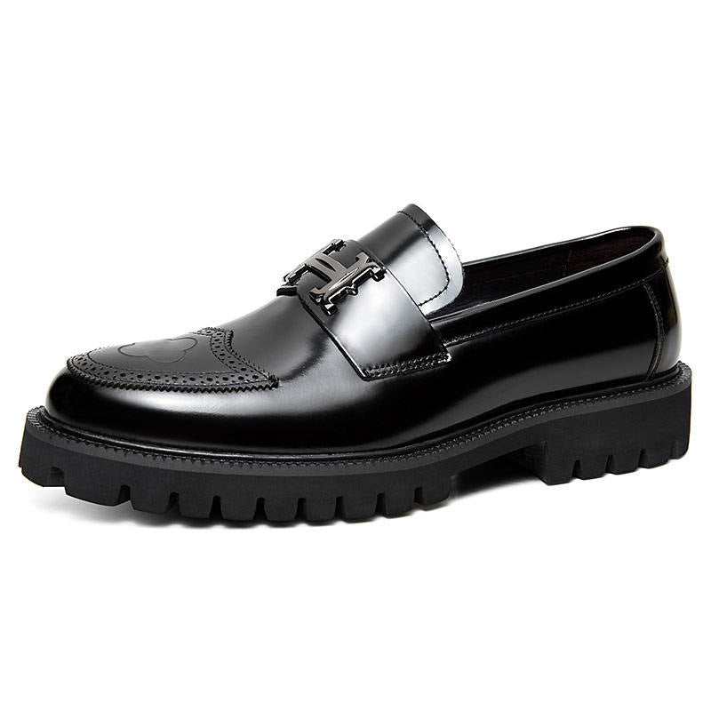 Matte Craft Leather Shoes