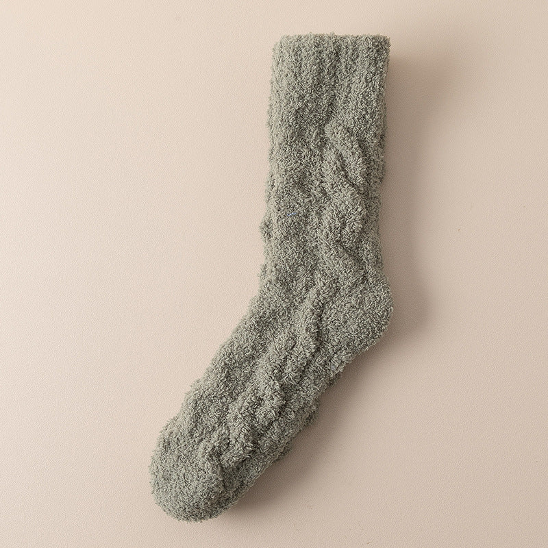 Winter Fuzzy Fleece Socks