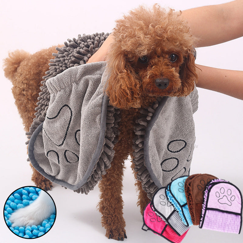 Absorbent Dog Bath Towel