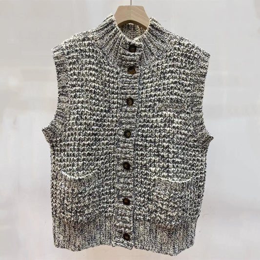 Elegant Plaid Vest