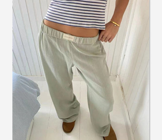 Striped Trousers Pants