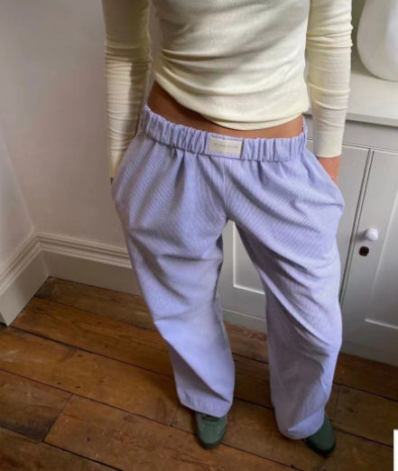 Striped Trousers Pants