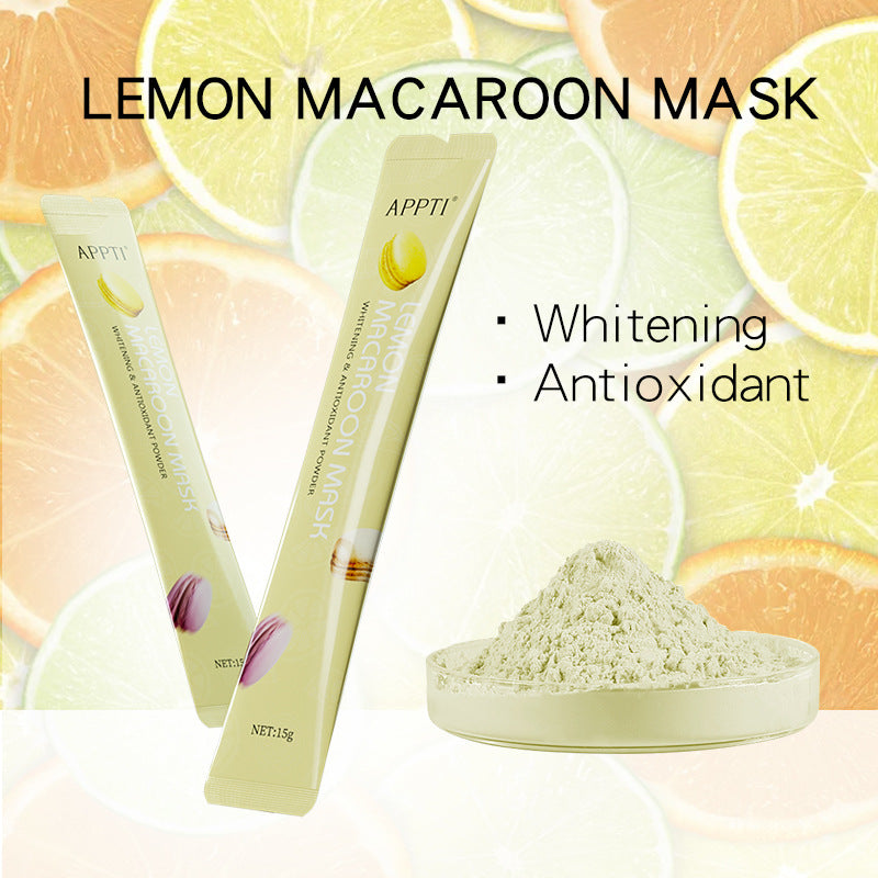 Lemon Macaroon Facial Mask Powder