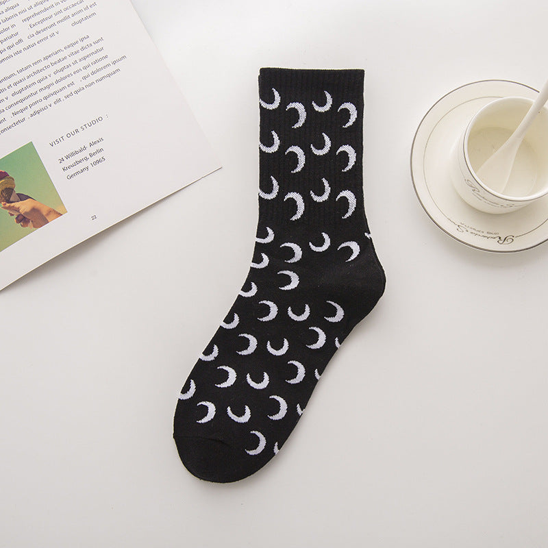 Women's Star Moon Socks
