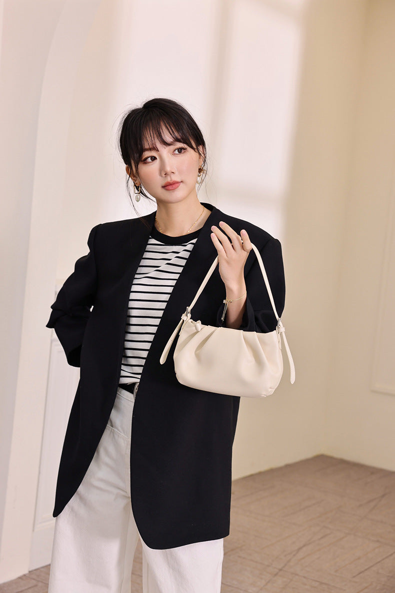 Leather Cloud Bag
