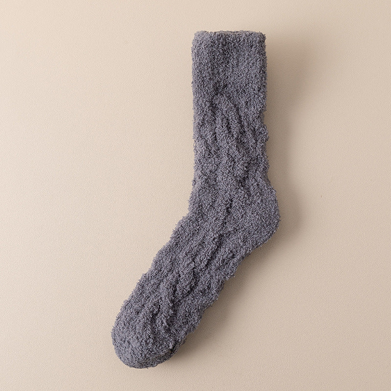 Winter Fuzzy Fleece Socks