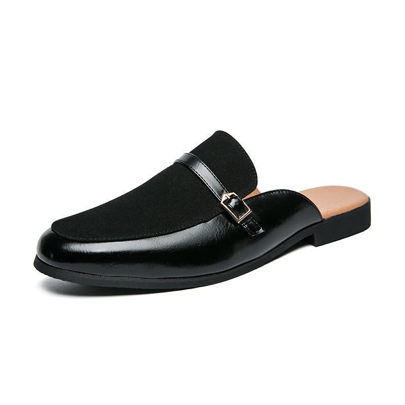 Men's British Leather Slip on Shoes