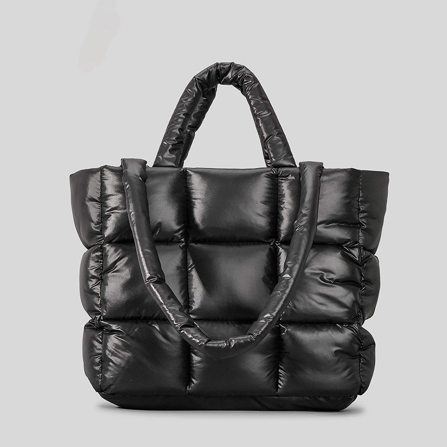Plaid Cotton Tote Bag
