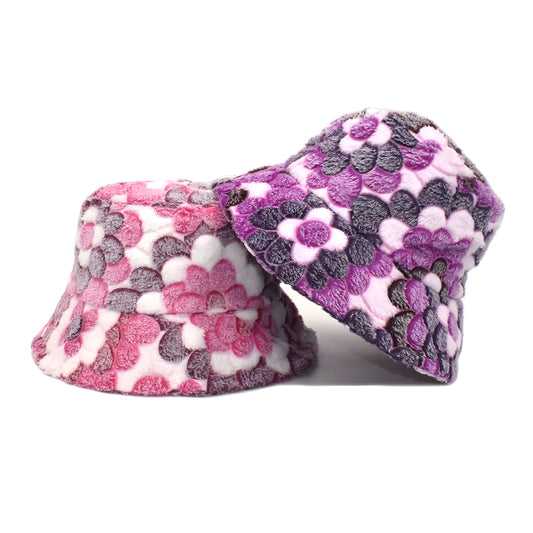 Flower Pattern Bucket Hats