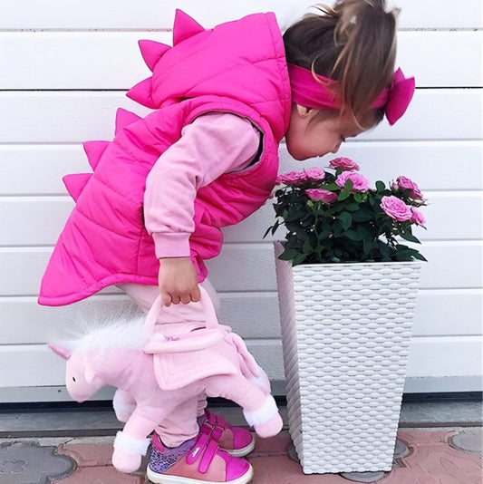 Kids Dinosaur Vest Jacket