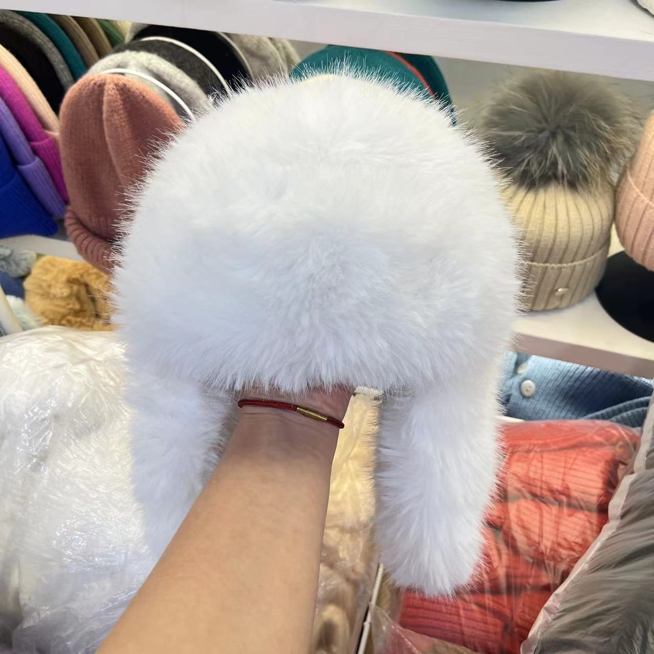 Snow Mountain Earmuffs Hat