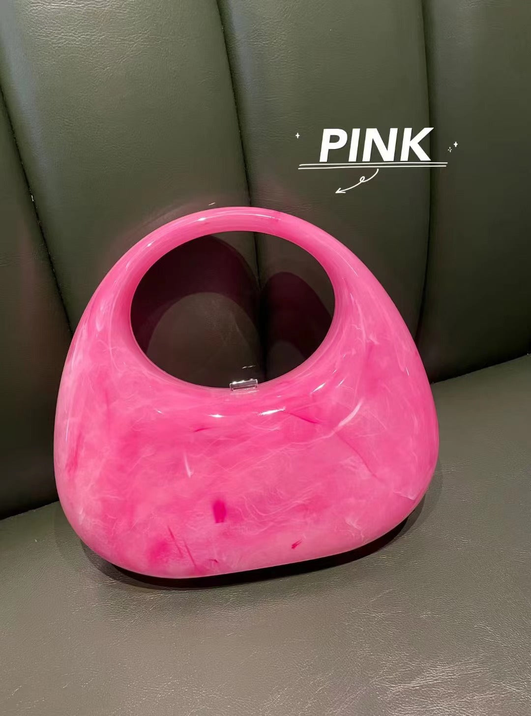 Women's Moon-shaped Handbag