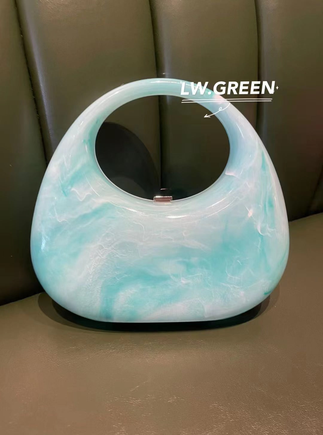 Women's Moon-shaped Handbag