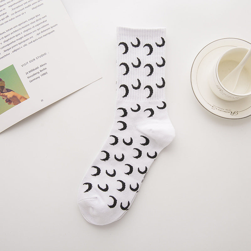 Women's Star Moon Socks