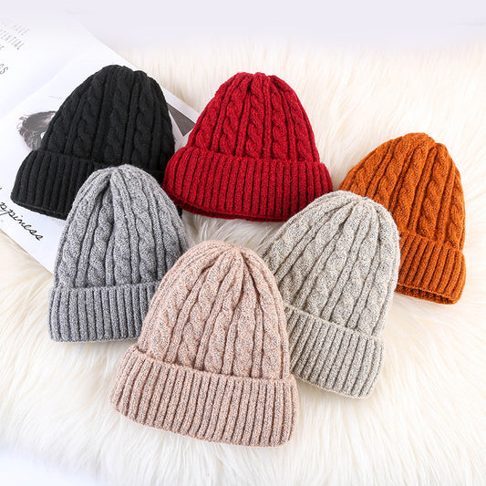 Winter Fleece Knitted Beanie