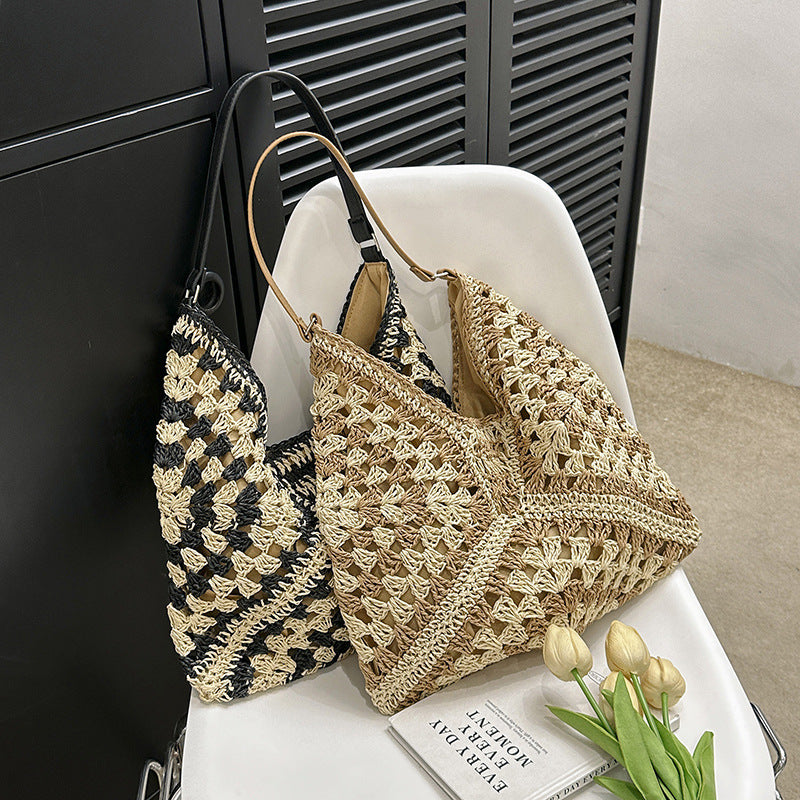 Handmade Woven Weave Shoulder Bag