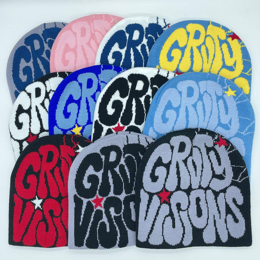 Y2K Gruty Visions Beanies