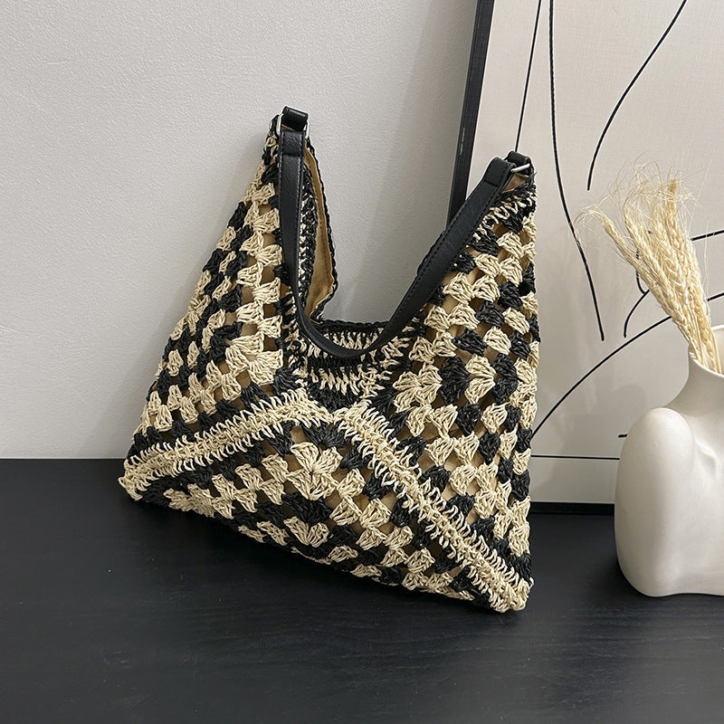 Handmade Woven Weave Shoulder Bag