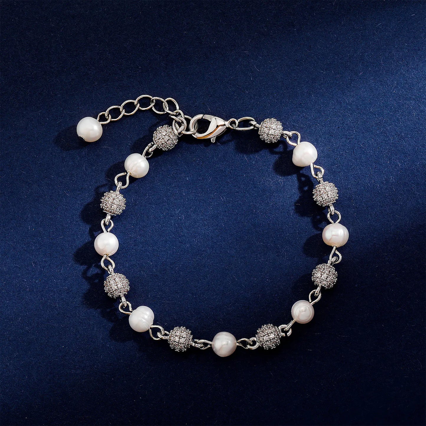 Jin’ao Ins Unisex Natural Pearls Bracelet