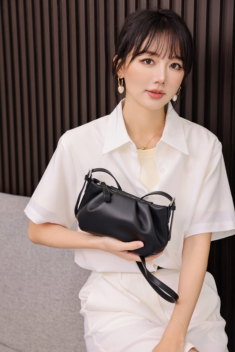Leather Cloud Bag