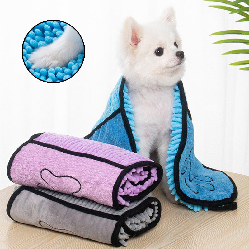 Absorbent Dog Bath Towel