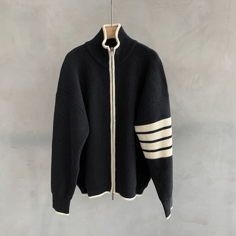 Cardigan Collar Sweater