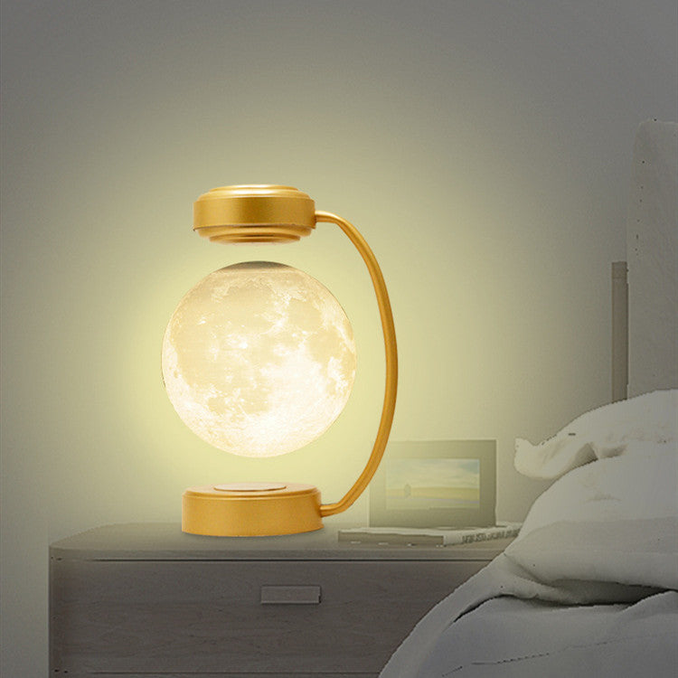 3D LED Magnetic Levitating Moon Night Light