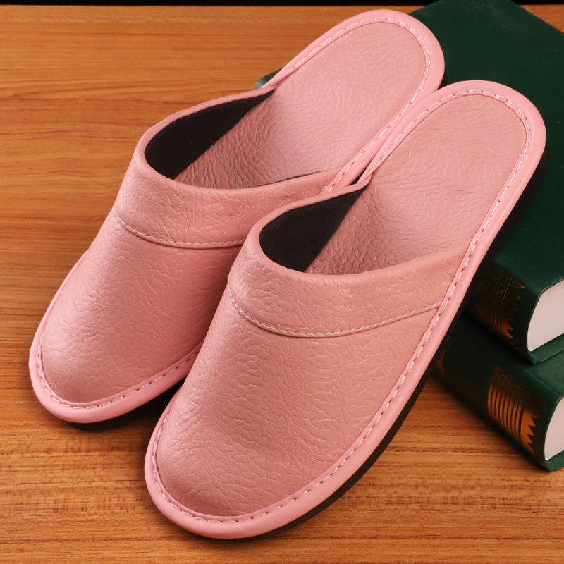 Four Seasons Leather Slippers