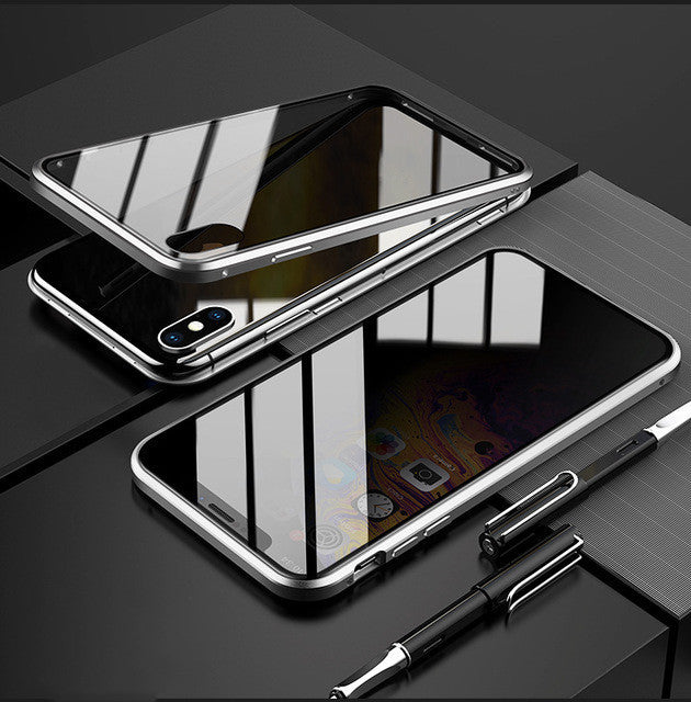 IPhone Magnetic Protective Glass Case