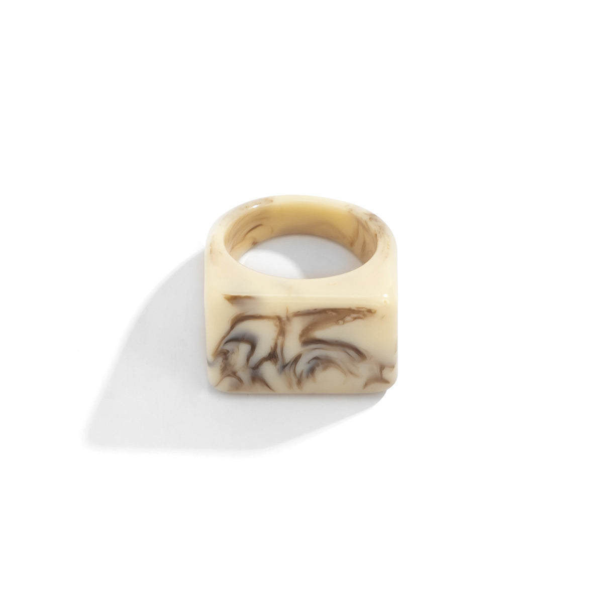 Colored Square Rings